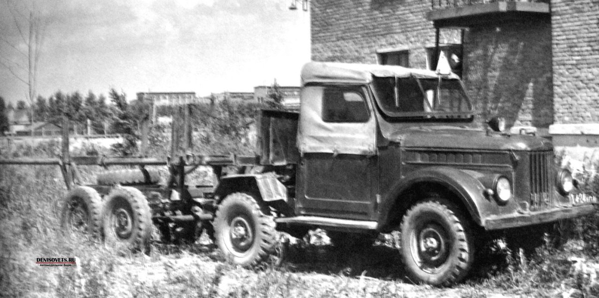 ГАЗ 69 седельный тягач