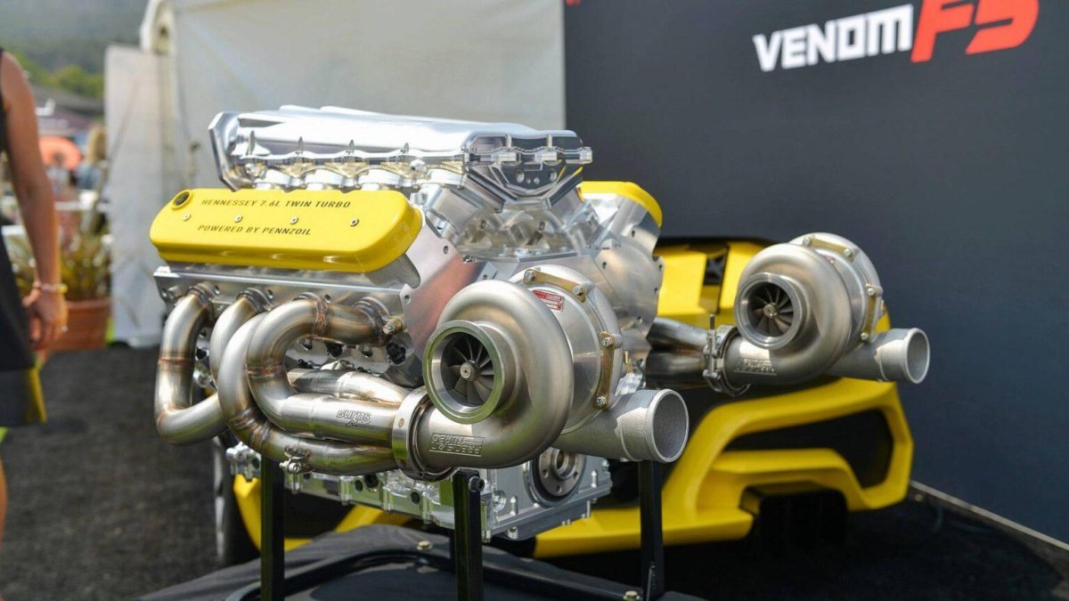 Hennessey Venom f5 engine