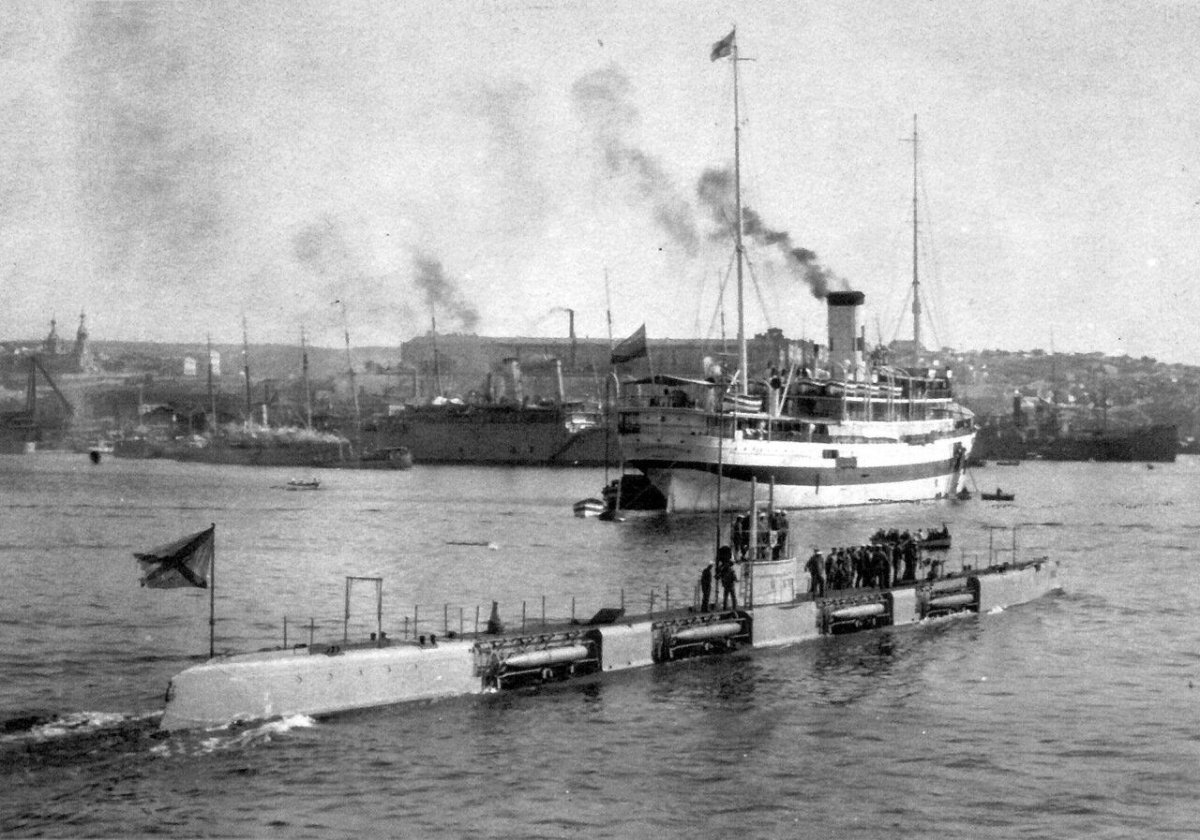 Подводная лодка морж 1915