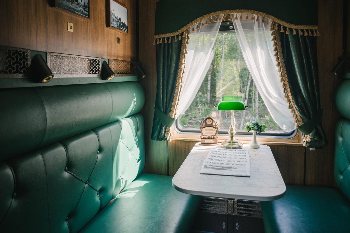 Ретропоезд Рускеальский экспресс