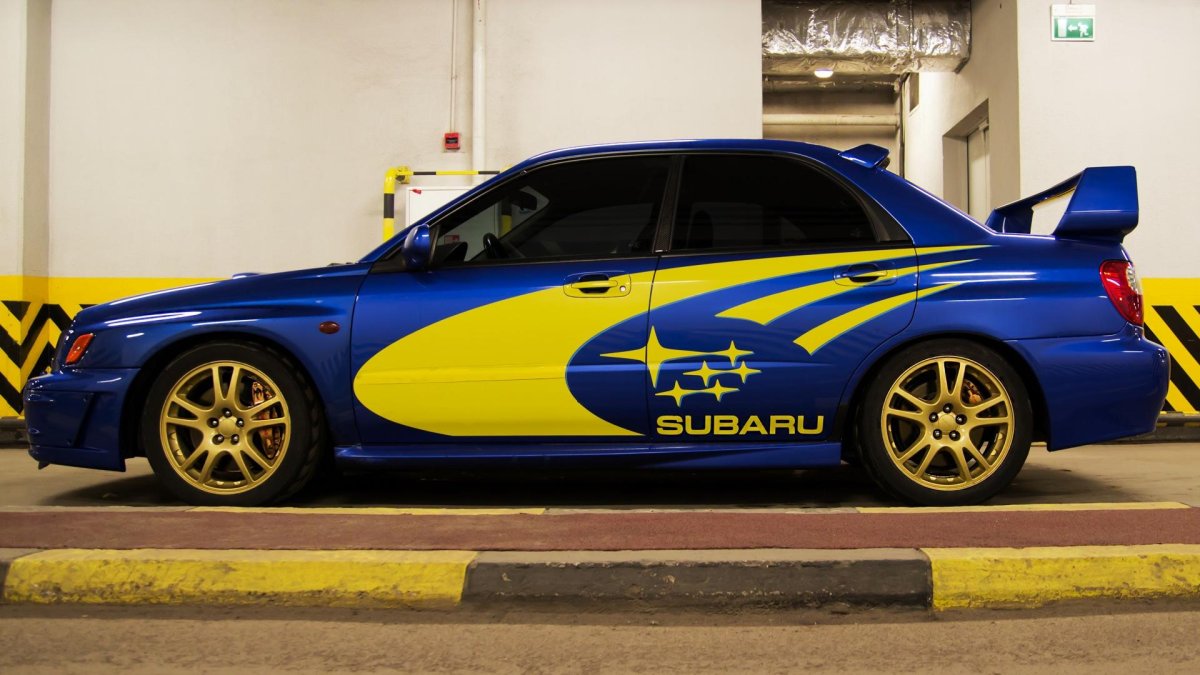 Subaru Impreza WRX STI 2007 Vinyl