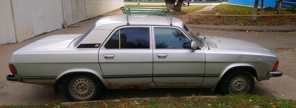 Багажник на Волгу 3110 на крышу