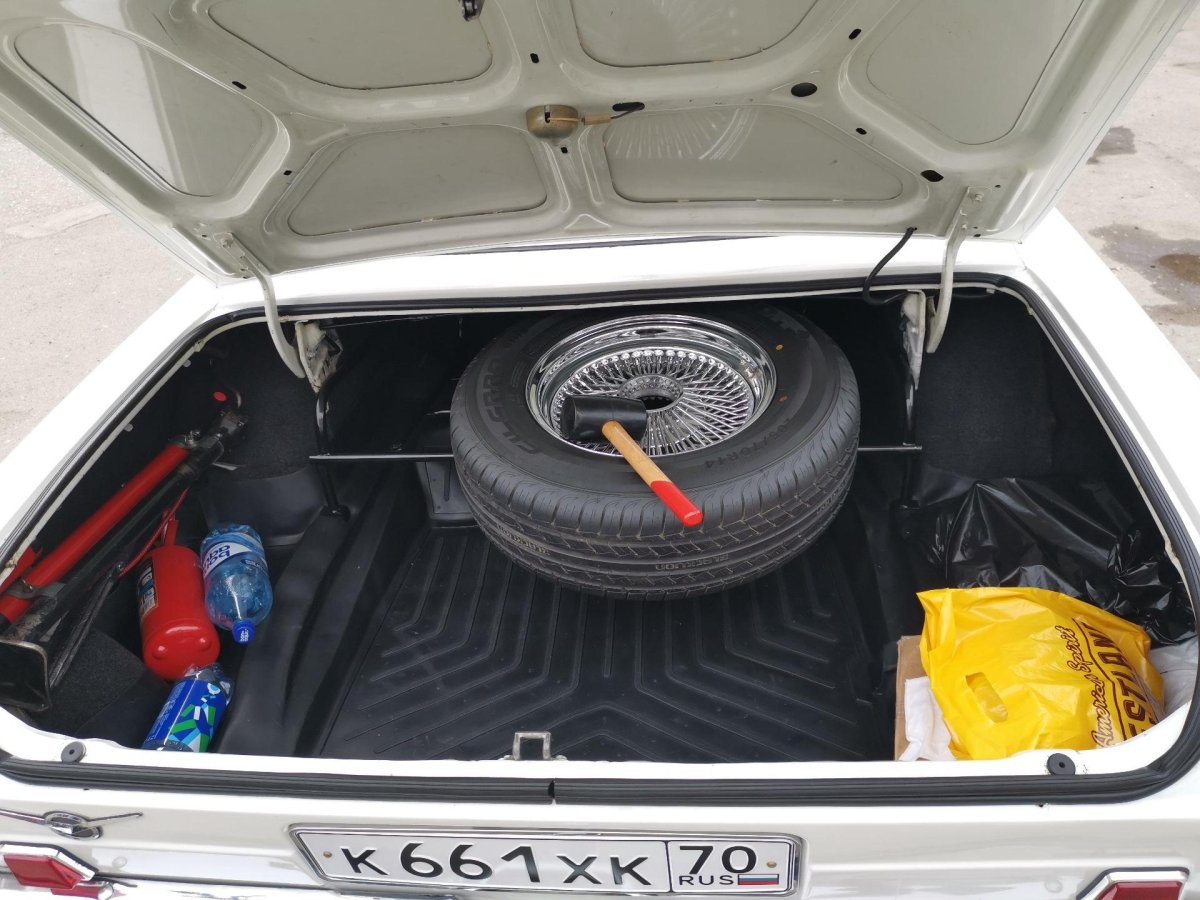 ГАЗ 3110 запасное колесо