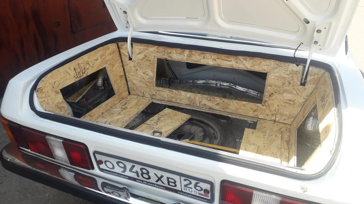 Как обшить багажник ГАЗ 24 Волга
