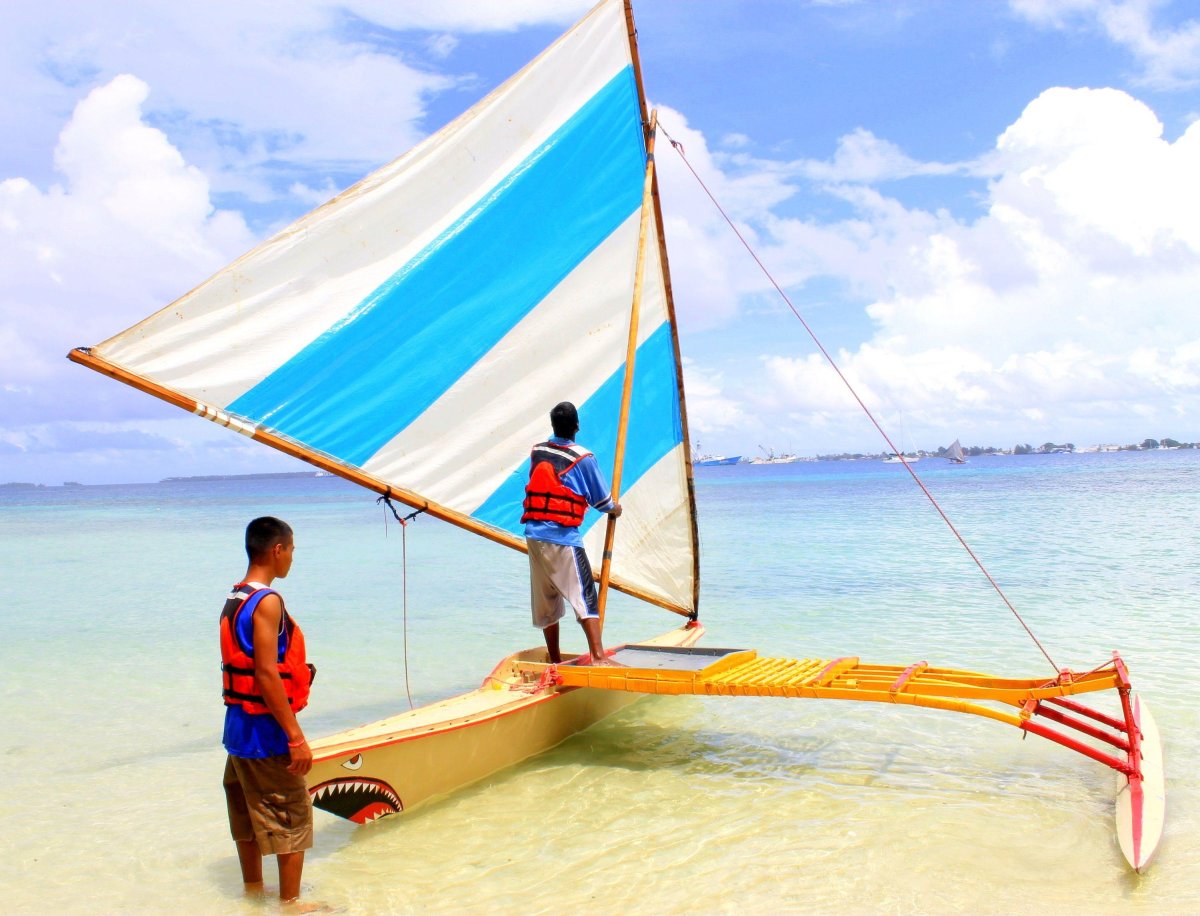 Полинезийский катамаран