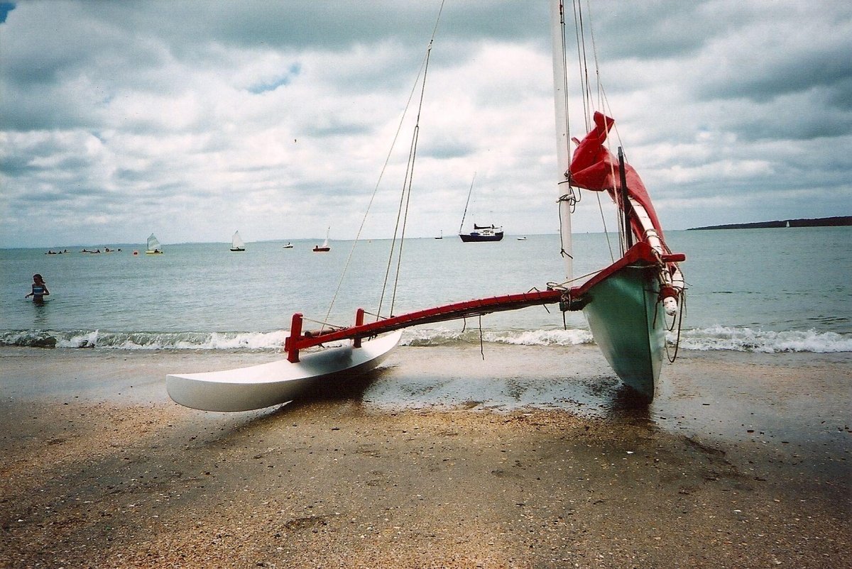 Парусный катамаран проа