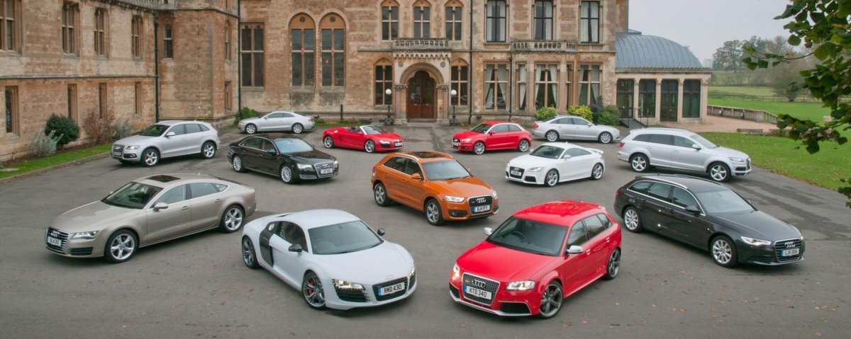 Эволюция Ауди