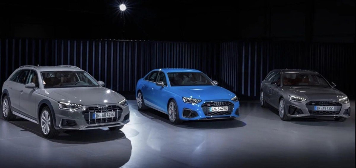 Audi Модельный ряд 2020