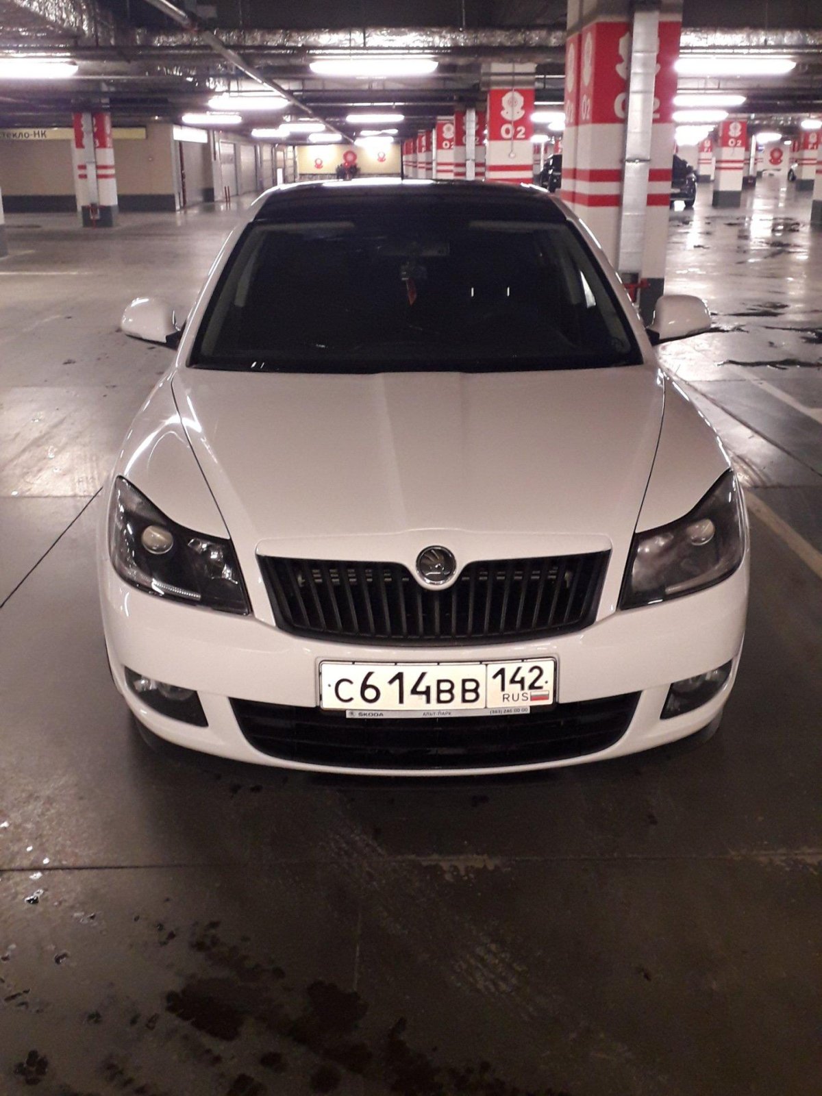 Skoda Octavia 1u черная крыша