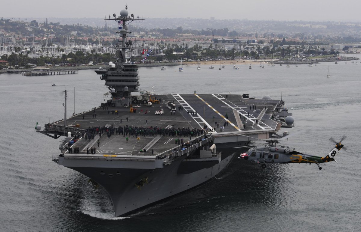 USS George h. w. Bush CVN-77