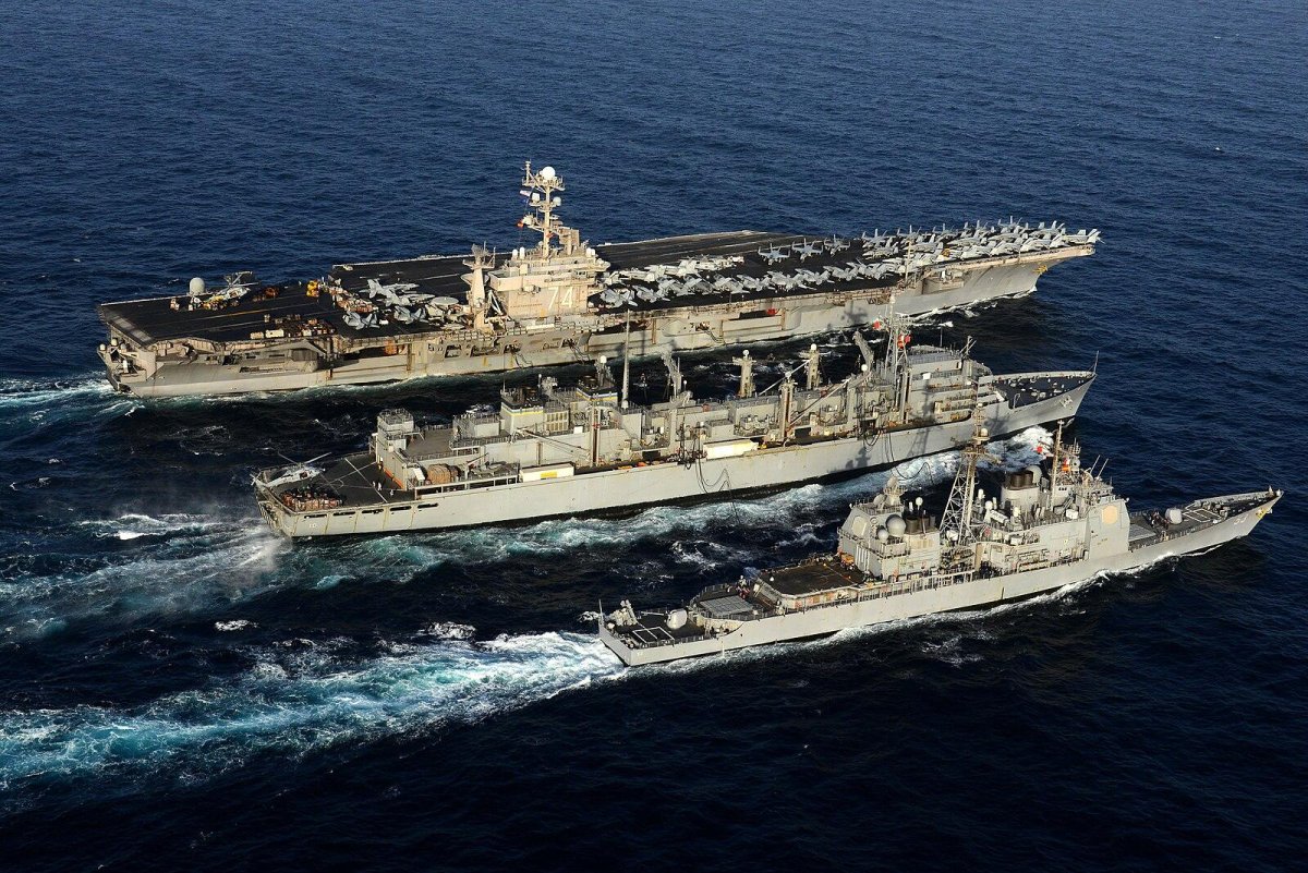 Авианосец cvn74 USS John c. Stennis CVN 74