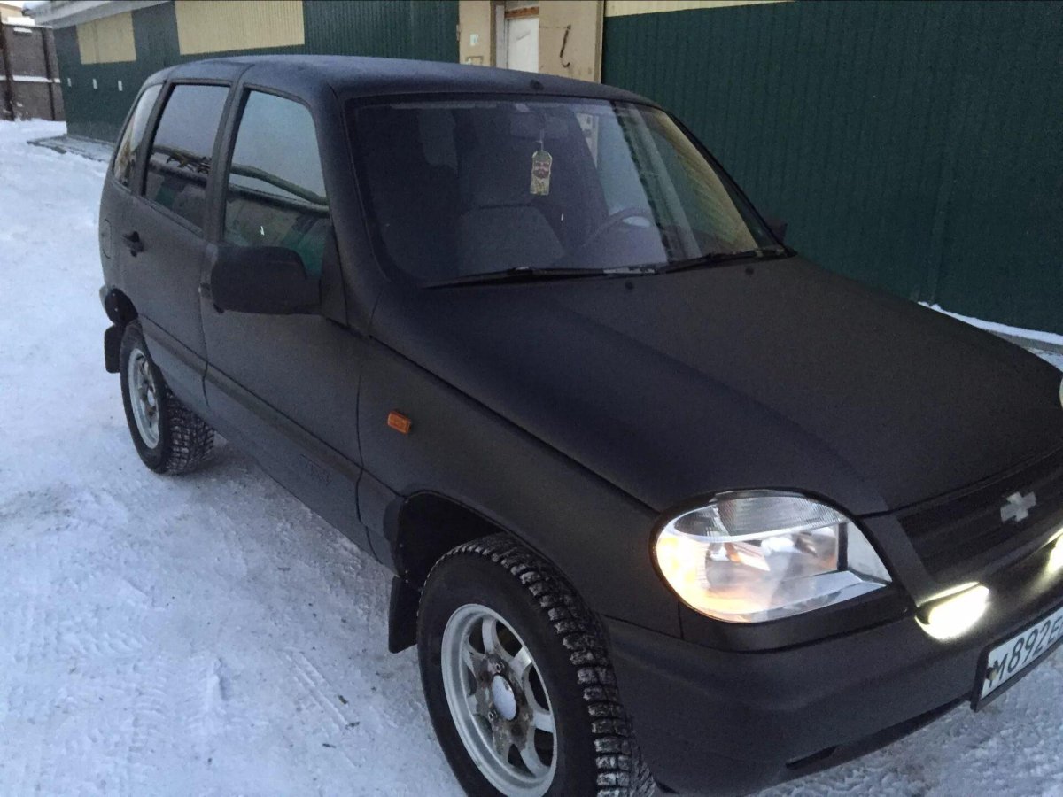 Niva Chevrolet в рапторе