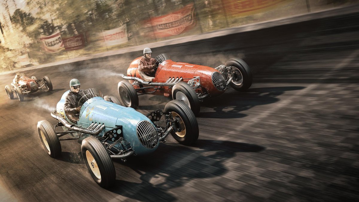 Гонки на ретро автомобилях