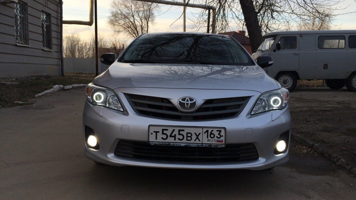 Тойота Королла 140 светодиодная оптика