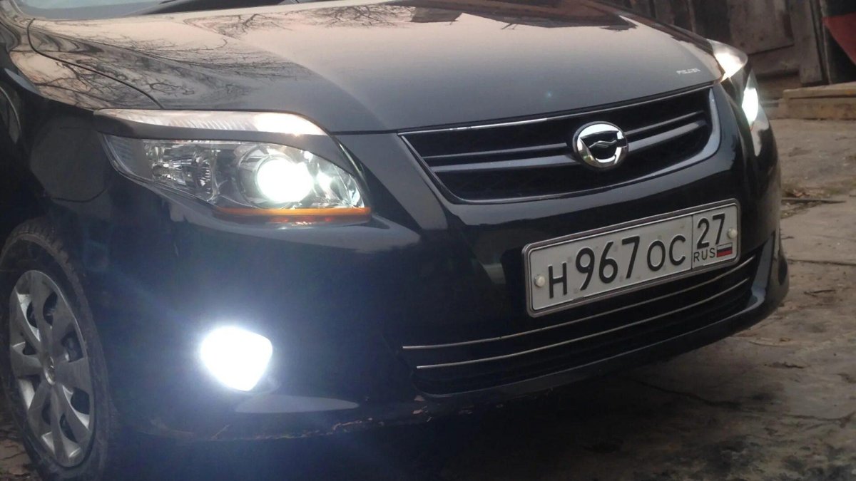 Лампочки в туманки Тойота Филдер 2010