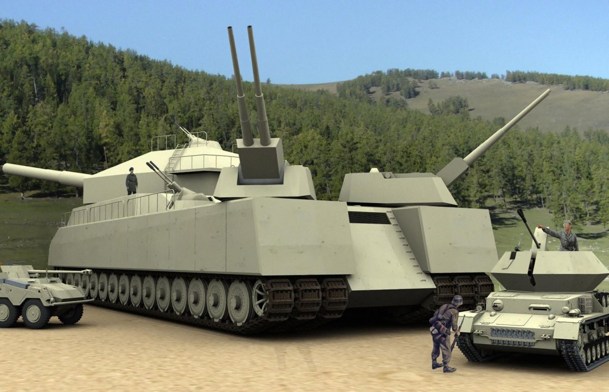 Танк p1000 Ratte