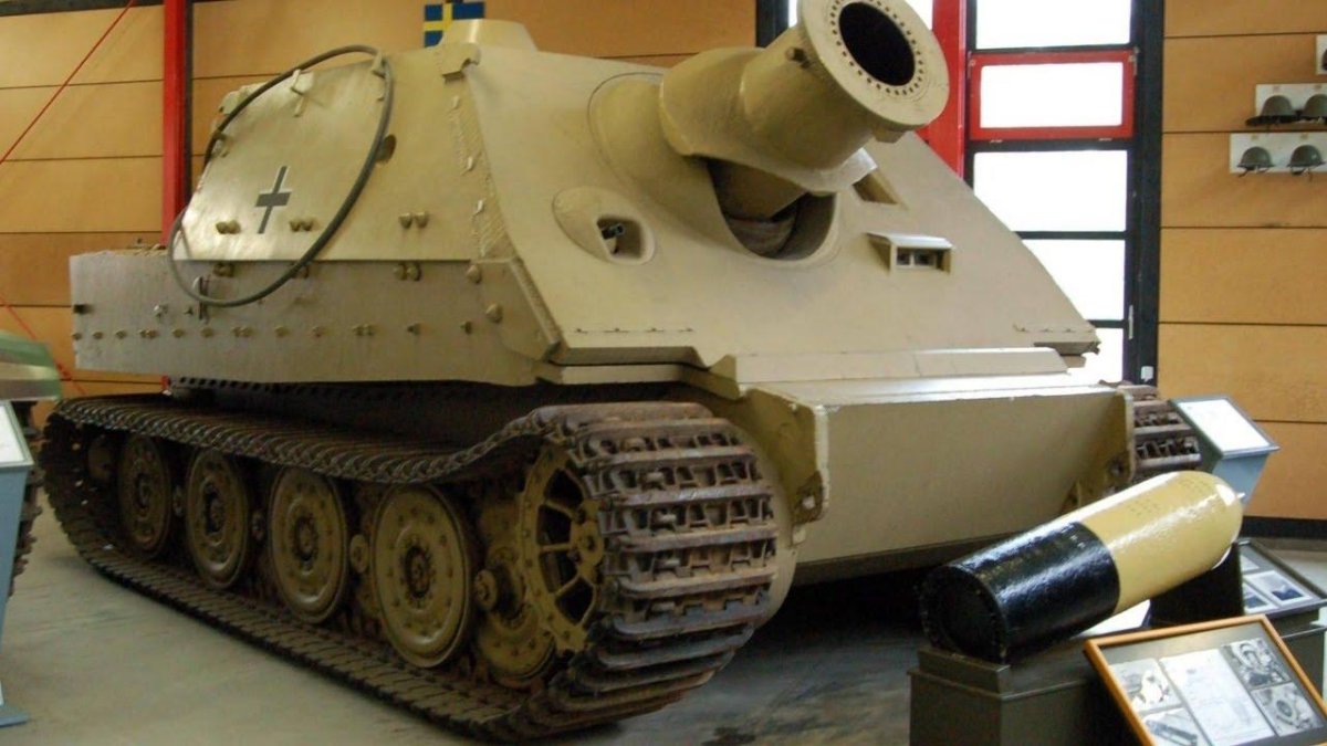 САУ Штурмтигр Калибр 380-мм