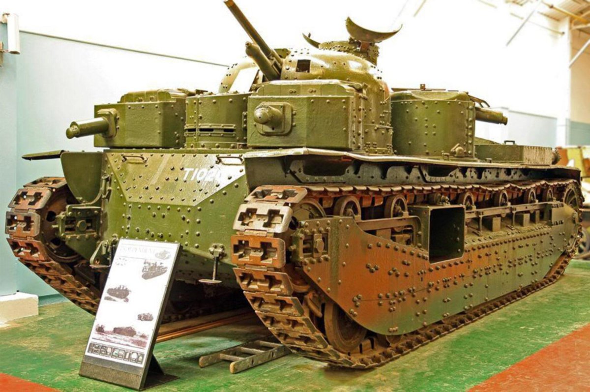 Пятибашенный тяжелый танк т- 35