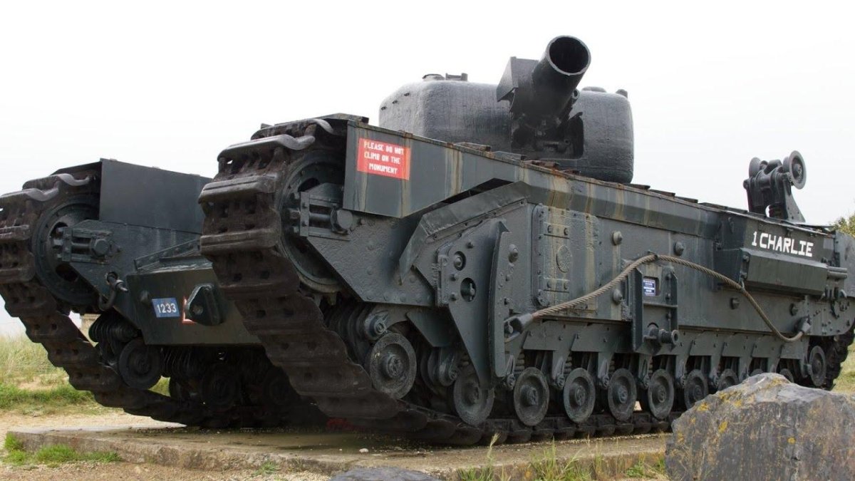 Самый большой танк Гитлера