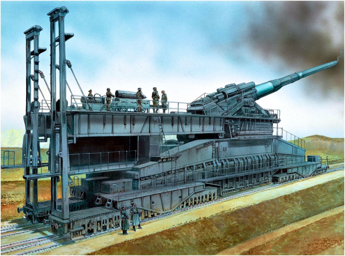 Дора немецкая пушка