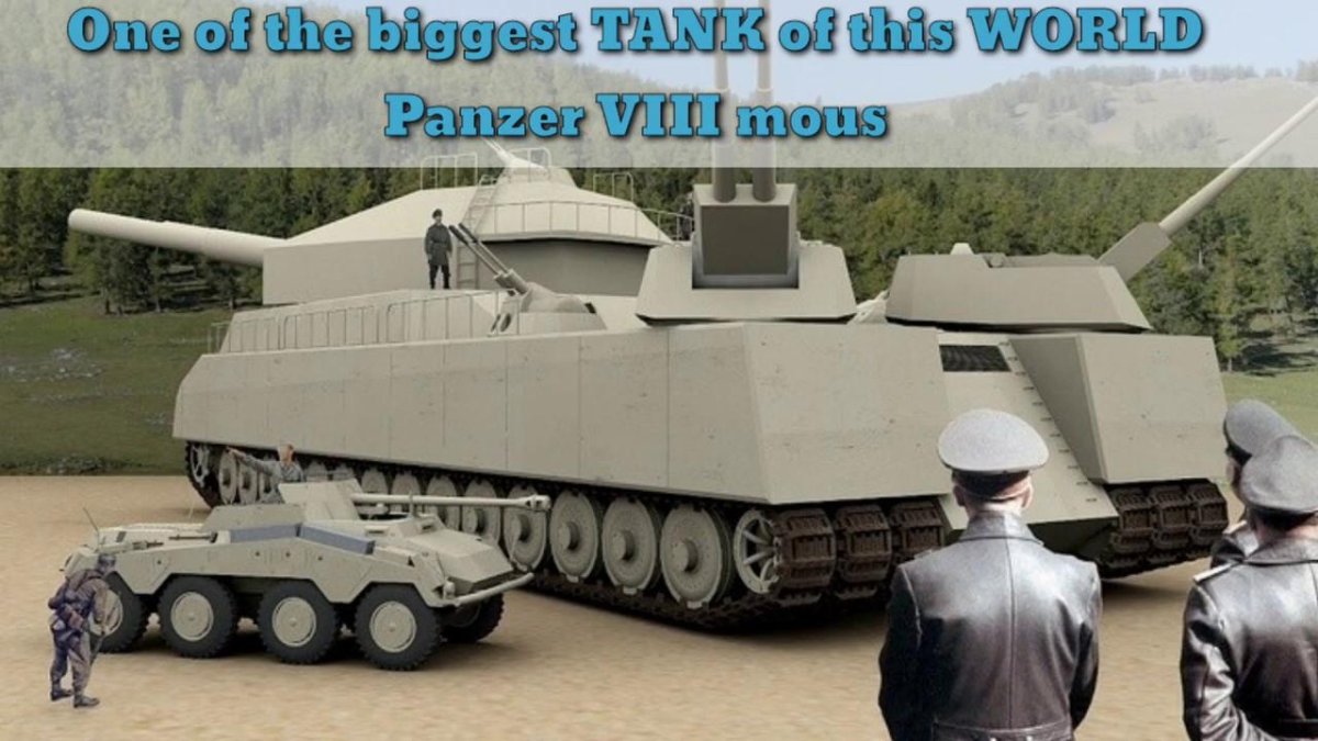 Танк Landkreuzer p1000 Ratte