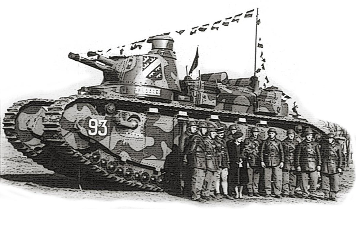 Французский танк FCM 2c