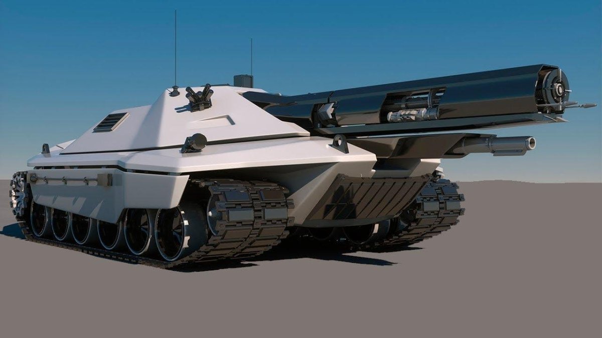 Сверхтяжёлый танк будущего Левиафан