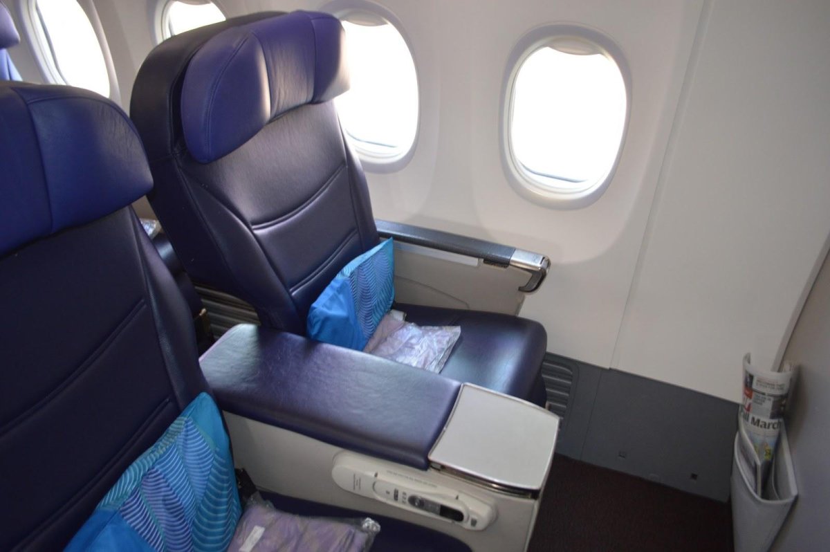 Аэрофлотбоенг 737-800 салон