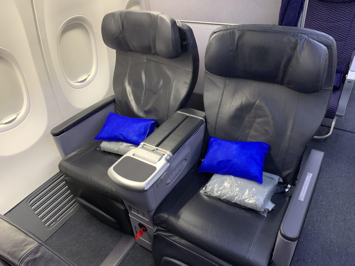 Turkish Airlines Boeing 737-800 бизнес класс