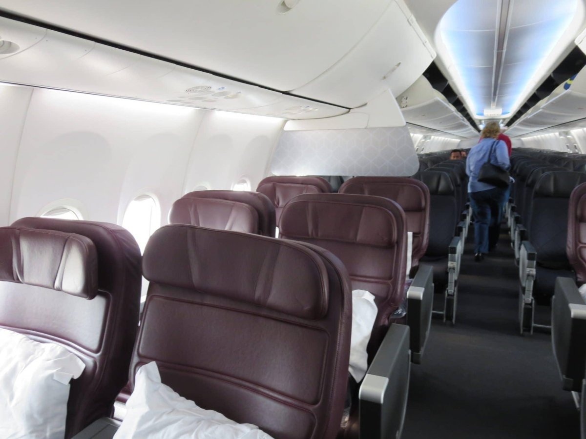 Боинг 737 Аэрофлот салон