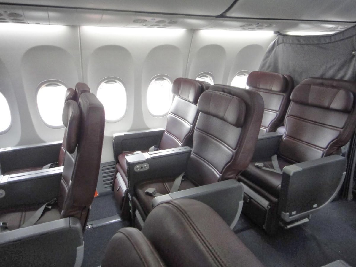 Бизнес класс s7 737-800