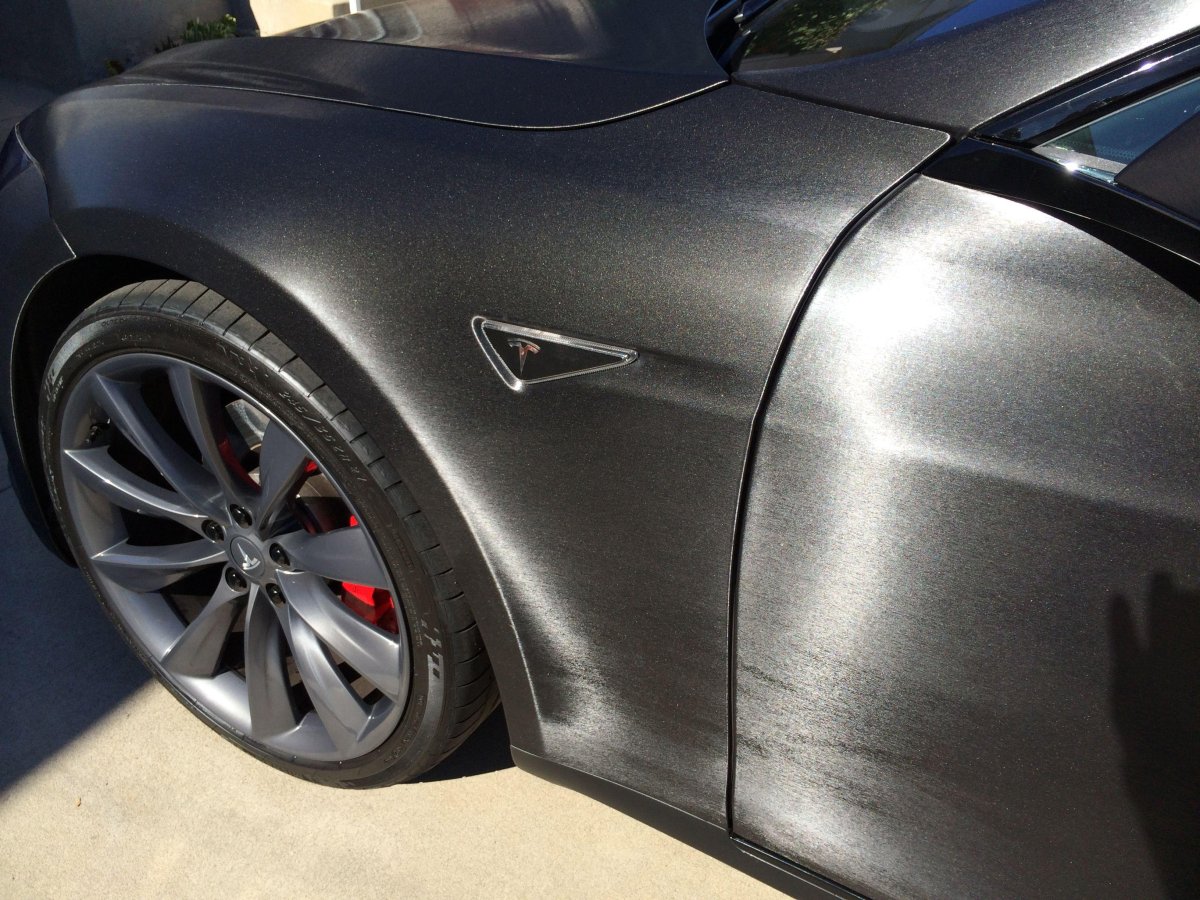 Черный металлик авто