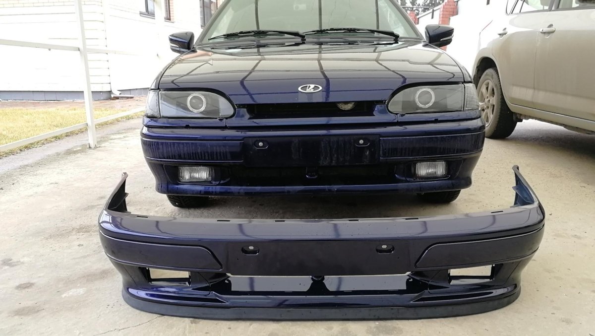 Люкс бампер ВАЗ 2114