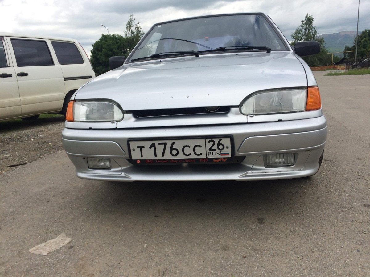 Бампер спорт Люкс ВАЗ 2114 Снежная Королева