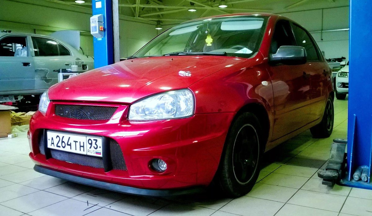 Бампера Калина спорт 1 хэтчбек