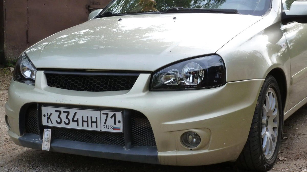 Бампер Калина спорт 1