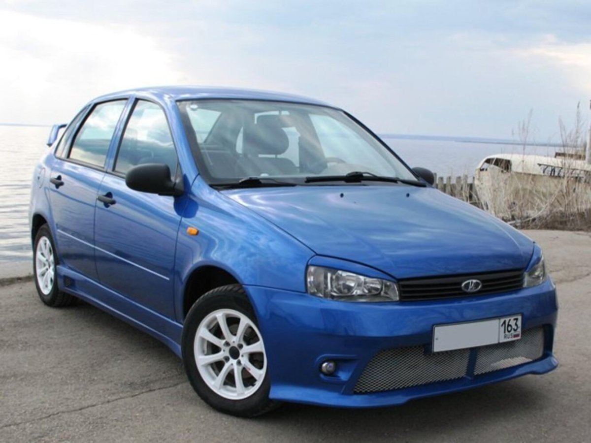 Бампер Калина спорт 1