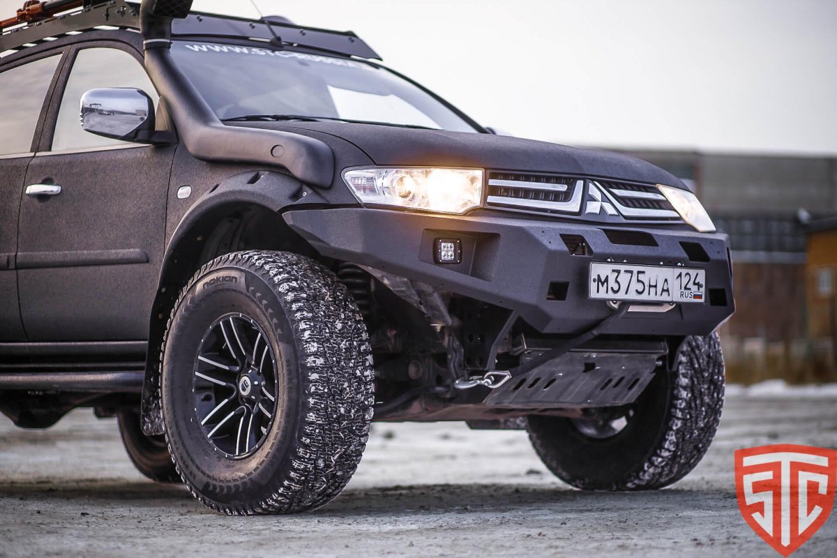 Mitsubishi l200 силовой бампер