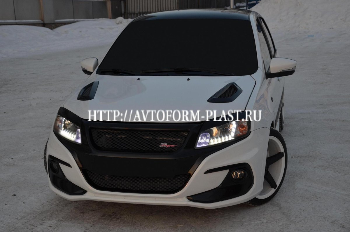 Лада Гранта 2013 спортивный бампер