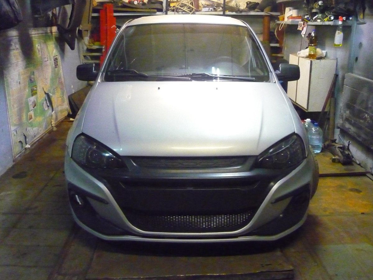 Бампер Razor Калина 2