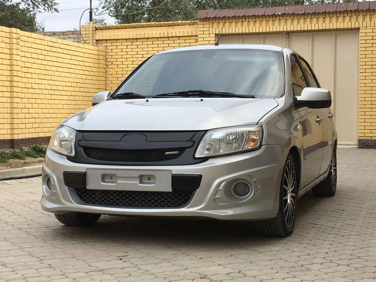 Бампер Лада Гранта спорт передний 2013