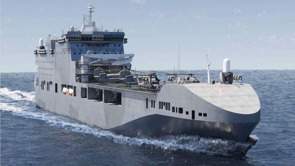 Damen танкодесантный корабль LST-120