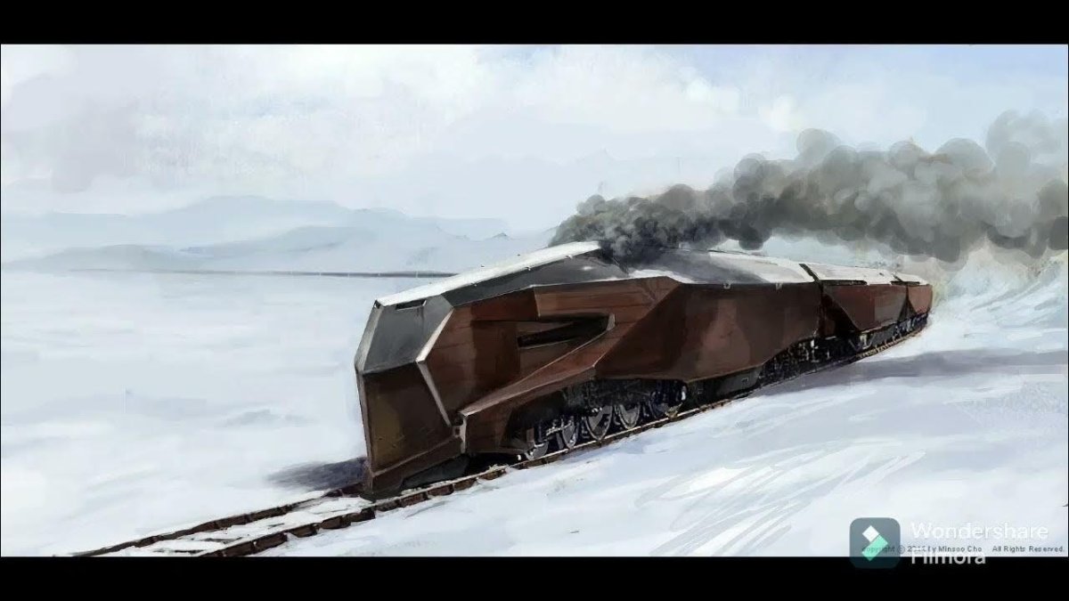 Бронепоезд стимпанк, дизельпанк