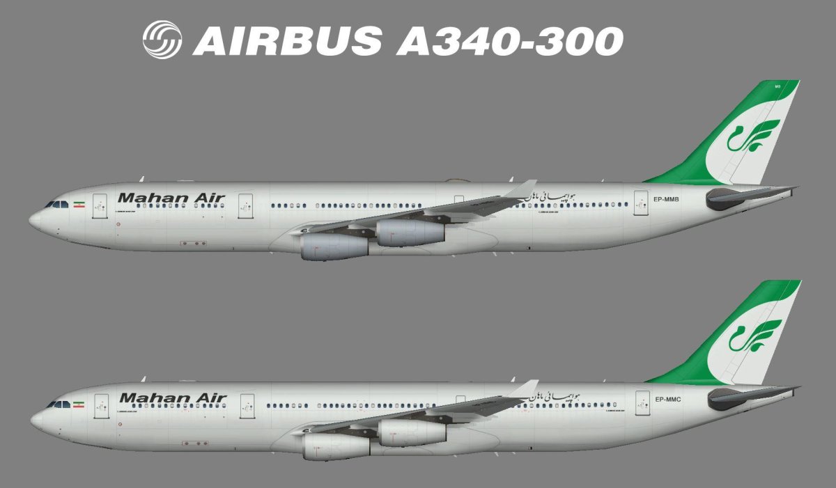 Mahan Air a340 300