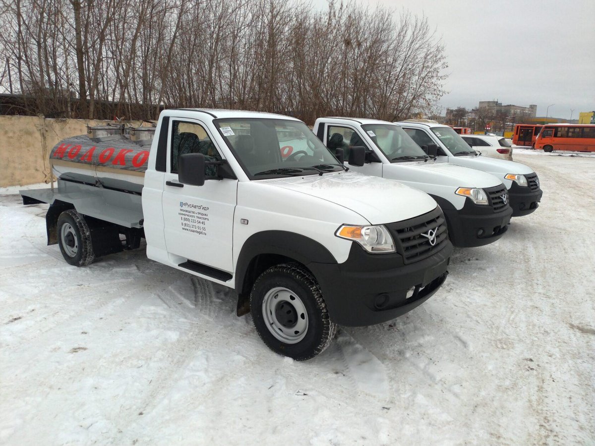 УАЗ профи молоковоз