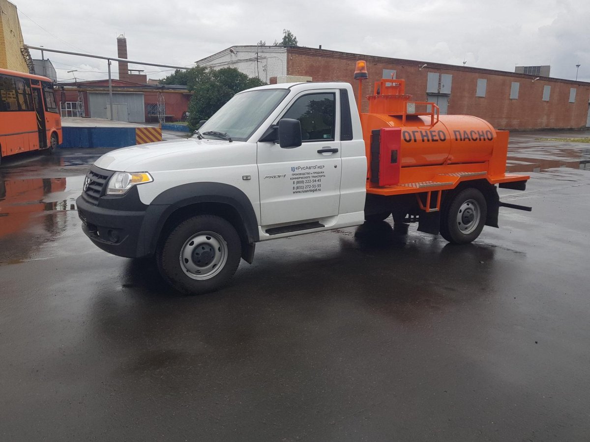 УАЗ профи молоковоз 1500