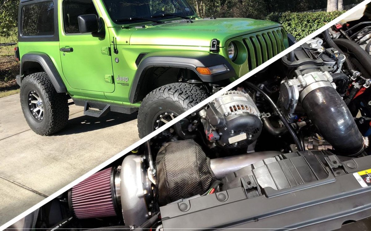 Jeep Wrangler 2,0 турбина