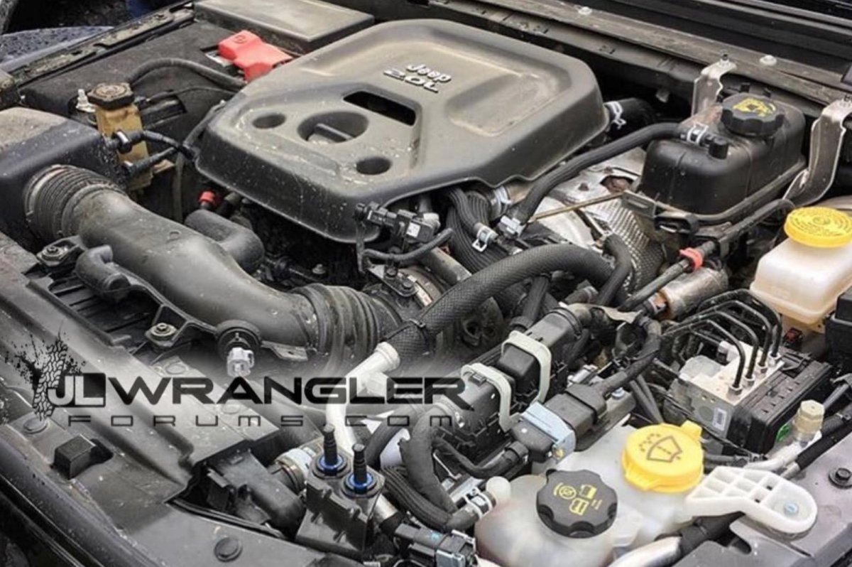 Jeep Wrangler 2.4 engine