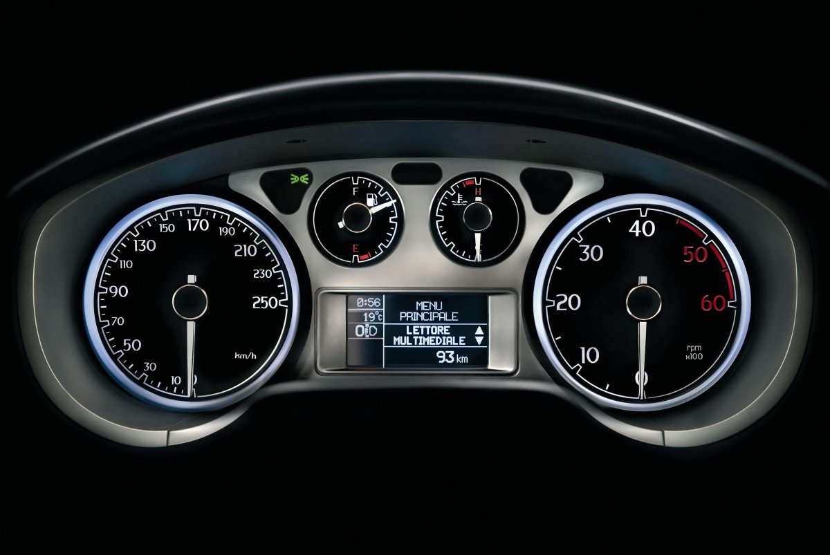 Приборная панель Лянча Дельта