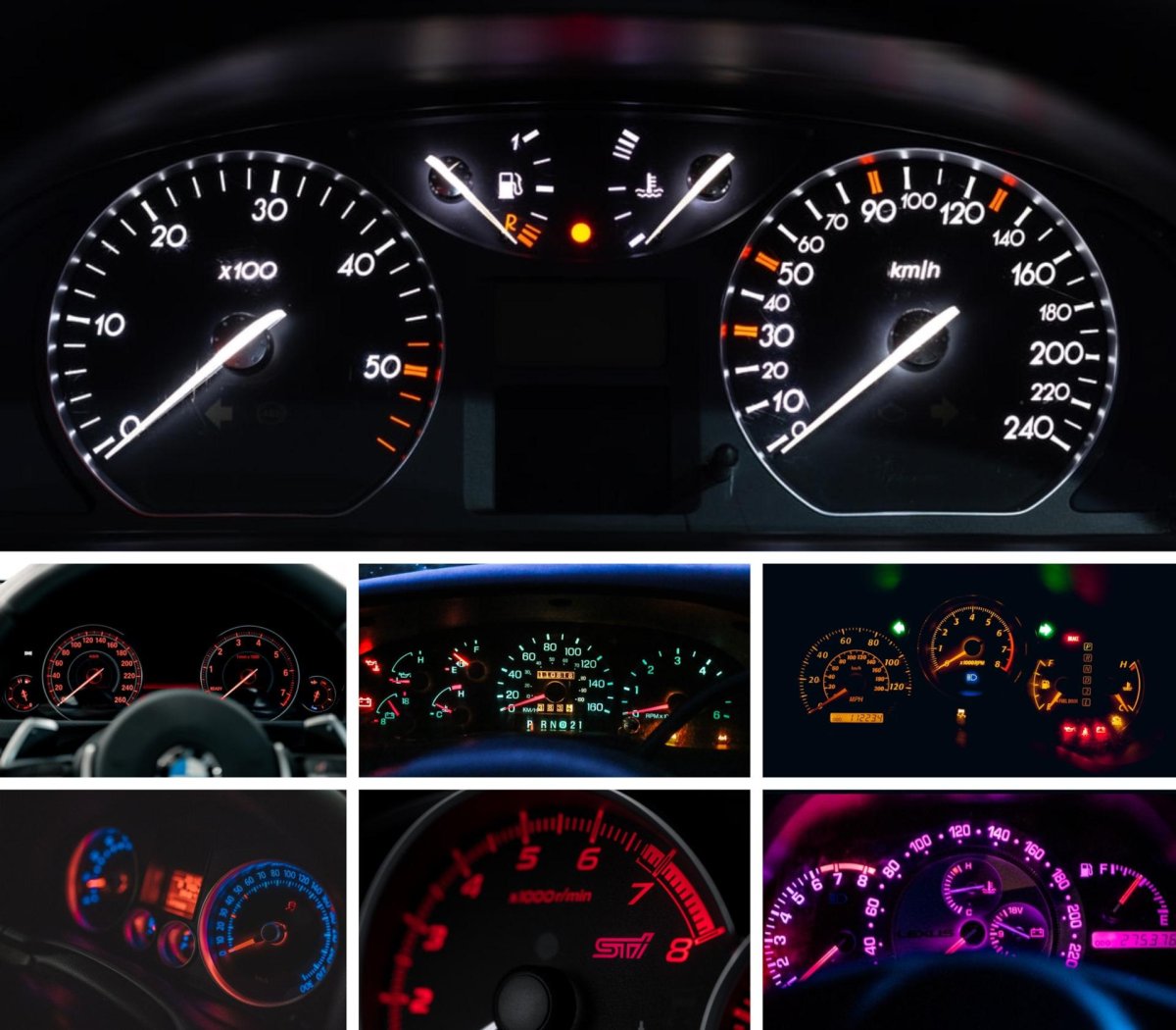 Панель приборов автомобиля